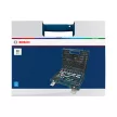 Bosch Line Racsnis készlet 1/4" + 1/2", 80 részes