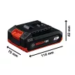 Bosch PRO GBA18V-20 akkumulátor 2Ah (Regisztrációval akár extra értékes ajándék is elérhető!)