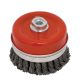 Extol Craft sodrott drótcsiszoló fazékkefe sarokcsiszolóhoz M14+2mm 100mm