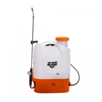 Ruris akkus háti permetező, 12 V, 8 Ah, RS1800