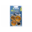 Extol Craft körkivágó készlet 4db, 32-54mm, HSS/Bi-metal