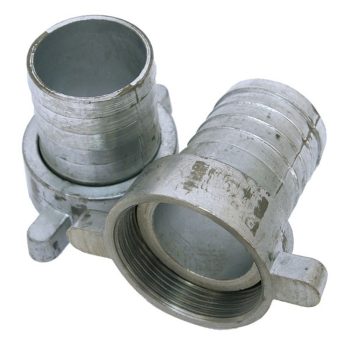   Fém tömítővég csatlakozó, rögzítő anyával, fém 2" - 2"; acél ötvözet, 8895101 szivattyúhoz