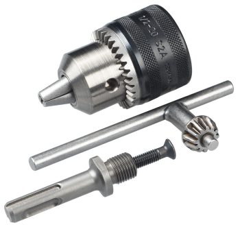   Bosch fogaskoszorús kúpos fúrótokmány 1,5-13 mm + tokmánykulcs + SDS-Plus adapter