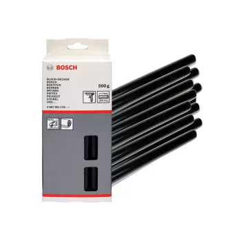   Bosch fekete ragasztórúd 11x200mm 500g (Regisztrációval akár extra értékes ajándék is elérhető!)