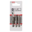 Bosch Egyenes hornyú extra kemény bitfej S1,6 x 8,0 x 49 mm - 3 db/cs (Regisztrációval akár extra értékes ajándék is elérhető!)