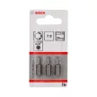 Bosch Torx extra kemény bitfej T8 x 25 mm - 3 db/cs (Regisztrációval akár extra értékes ajándék is elérhető!)