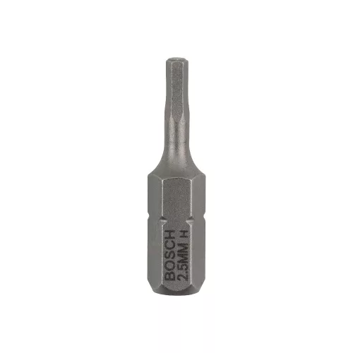 Bosch Hatszögletű extra kemény bitfej HEX2,5 x 25 mm - 3 db/cs (Regisztrációval akár extra értékes ajándék is elérhető!)