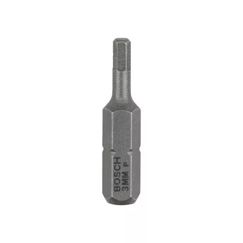 Bosch Hatszögletű extra kemény bitfej HEX3 x 25 mm - 3 db/cs (Regisztrációval akár extra értékes ajándék is elérhető!)