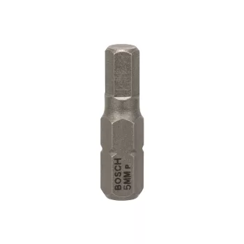   Bosch Hatszögletű extra kemény bitfej HEX5 x 25 mm - 3 db/cs (Regisztrációval akár extra értékes ajándék is elérhető!)
