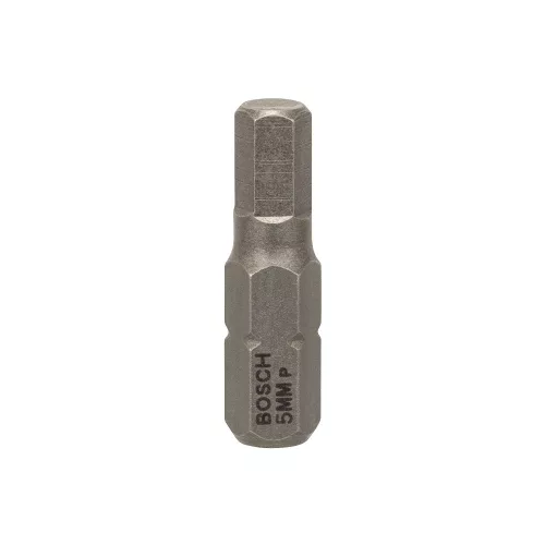Bosch Hatszögletű extra kemény bitfej HEX5 x 25 mm - 3 db/cs (Regisztrációval akár extra értékes ajándék is elérhető!)