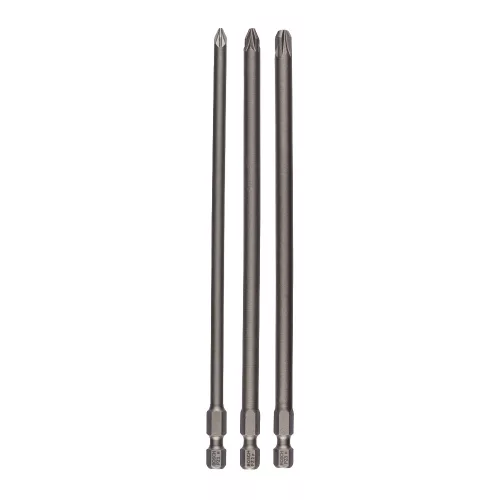 Bosch Pozidriv extra kemény bitfej PZ1, PZ2, PZ3 x 152 mm, 3 részes (Regisztrációval akár extra értékes ajándék is elérhető!)