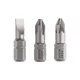 Bosch extra kemény bitfej S1,0 x 5,5, PH2, PZ2 x 25 mm, 3 részes (Regisztrációval akár extra értékes ajándék is elérhető!)
