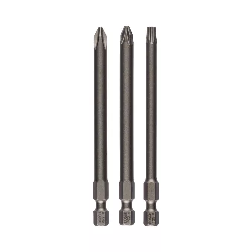 Bosch extra kemény bitfej PH2, PZ2, T25 x 89 mm, 3 részes (Regisztrációval akár extra értékes ajándék is elérhető!)