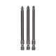 Bosch extra kemény bitfej PH2, PZ2, T25 x 89 mm, 3 részes (Regisztrációval akár extra értékes ajándék is elérhető!)