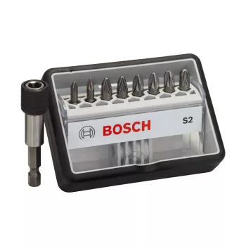   Bosch Robust Line extra kemény bithegy vegyes készlet, 9 részes (Regisztrációval akár extra értékes ajándék is elérhető!)