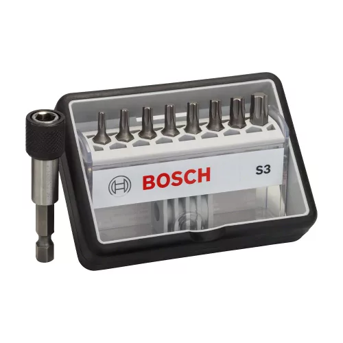 Bosch Robust Line extra kemény bithegy vegyes készlet, 9 részes (Regisztrációval akár extra értékes ajándék is elérhető!)