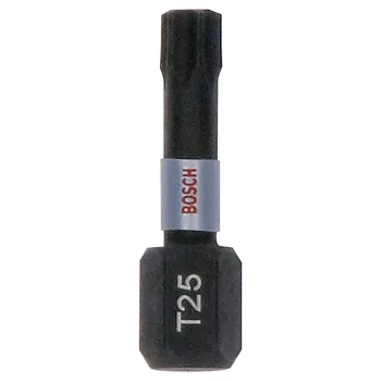   Bosch PRO Torx ütvecsavarozó bitfej T25 x 25 mm, 25 db tiktak dobozban (Regisztrációval akár extra értékes ajándék is elérhető!)