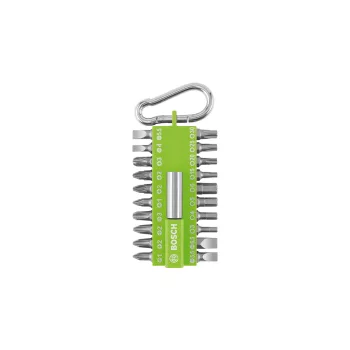   Bosch extra kemény bithegy vegyes készlet neonzöld, 21 részes (Regisztrációval akár extra értékes ajándék is elérhető!)