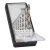 Bosch PRO HSS-G fémfúrószár készlet hengeres befogással 2-8mm 6 részes