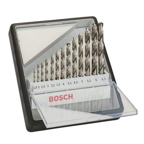 Bosch PRO Metal HSS-G fémfúró készlet, 13 részes, csigafúró, 1 - 6,5 mm - ig