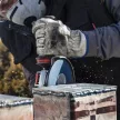 Bosch PRO R574 X-Lock fíbertárcsa, 115 mm,  12 részes - G36 x 3, G60 x 3, G80 x 3, G120 x 3