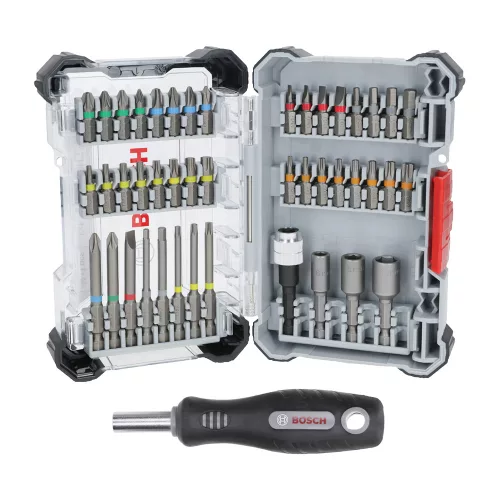 Bosch Pick and Click extra kemény bithegy vegyes készlet, 45 részes