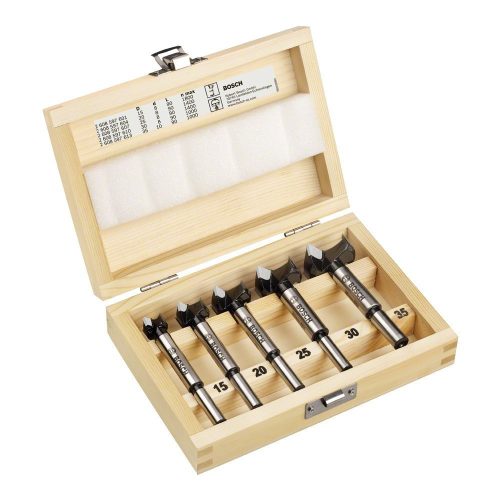 Bosch keményfémlapkás műfúró készlet, 5 részes 15-35mm