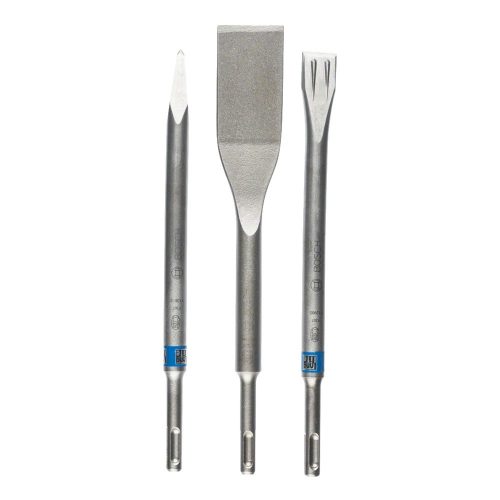 Bosch PRO SDS-Plus 5C vésőkészlet, hegyes 250, csempe 40x260, lapát 20x250 mm, 3 részes