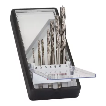   Bosch PRO fafúró készlet HSS központosított, 7 részes, 2,3,3,4,5,6,8 mm