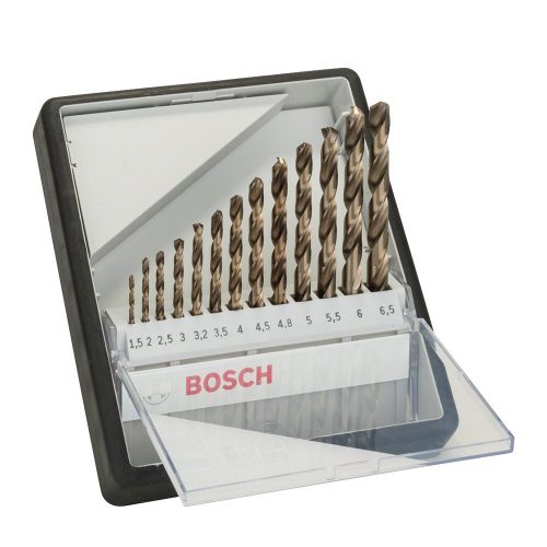 Bosch PRO Cobalt fémfúró készlet HSS-Co, inoxhoz, 13részes, 1,5 -6,5 mm - ig