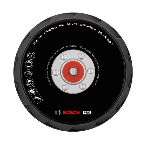 Bosch PRO Polishing csiszolótalp 125 mm közepes, tépőzár