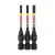 Bosch PRO Torx ütvecsavarozó bitkészlet, T10, T15, T20 x 55 mm, 3 részes (Regisztrációval akár extra értékes ajándék is elérhető!)