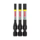 Bosch PRO Torx ütvecsavarozó bitkészlet, T25, T30, T40 x 55 mm, 3 részes (Regisztrációval akár extra értékes ajándék is elérhető!)
