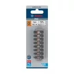Bosch PRO Pick and Click ütvecsavarozó bitkészlet, T10H - T40H x 25mm, furatos, 8 részes (Regisztrációval akár ajándék is elérhető!)