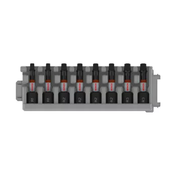   Bosch PRO Pick and Click Robertson ütvecsavarozó bitkészlet, R1, R2, R3 x 55 mm, 8 részes (Regisztrációval akár ajándék is elérhető!)