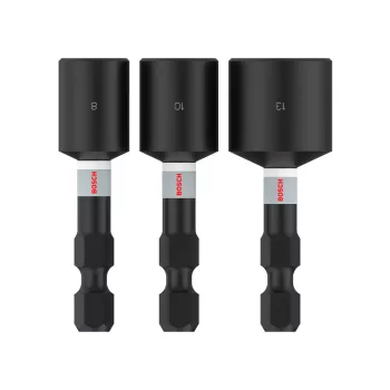   Bosch PRO Nutsetter Impact mágneses dugókulcs készlet, 8x50, 10x50, 13x50 mm, 3 részes