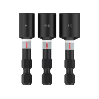   Bosch PRO Nutsetter Impact mágneses dugókulcs készlet, 1/4"x50mm,5/16"x50mm,3/8"x50 mm, 3 részes