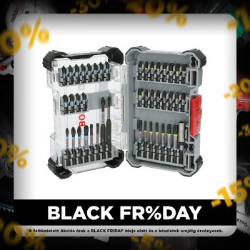 Bosch PRO Impact ütvecsavarozó bitkészlet, 44 részes