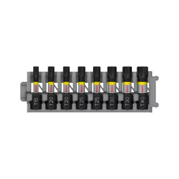   Bosch PRO Pick and Click Torx ütvecsavarozó bitkészlet, T15-T40 x 25 mm, 8 részes (Regisztrációval akár ajándék is elérhető!)
