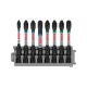 Bosch PRO ütvecsavarozó bitkészlet, 55 mm, 8 részes, vegyes, Pick and Click
