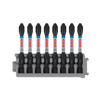   Bosch PRO Phillips ütvecsavarozó bitfej, PH2, 55 mm, 8 db, Pick and Click