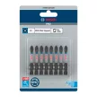 Bosch PRO Phillips ütvecsavarozó bitfej, PH2, 55 mm, 8 db, Pick and Click