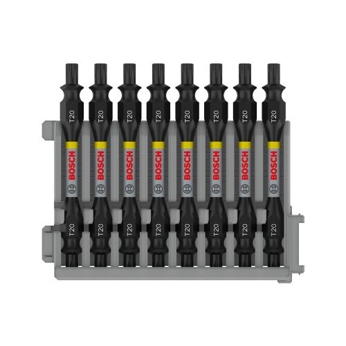 Bosch PRO kétvégű ütvecsavarozó bitfej, T20, 65 mm, 8 db, Pick and Click