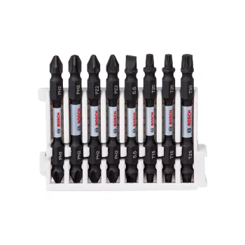   Bosch PRO Pick and Click kétvégű ütvecsavarozó bitkészlet 65 mm, 8 részes (Regisztrációval akár extra értékes ajándék is elérhető!)