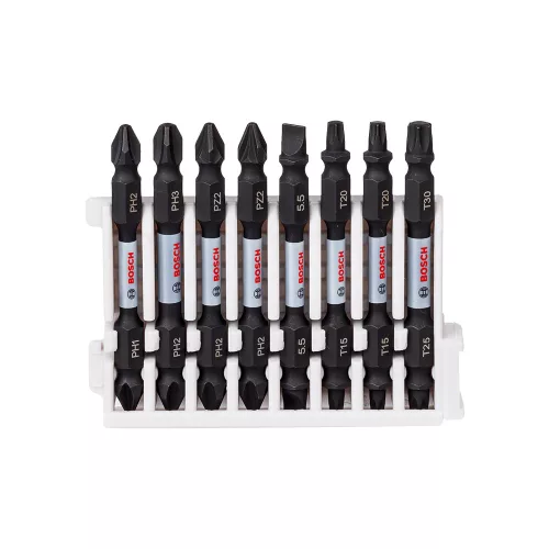 Bosch PRO Pick and Click kétvégű ütvecsavarozó bitkészlet 65 mm, 8 részes (Regisztrációval akár extra értékes ajándék is elérhető!)