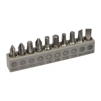   Bosch extra kemény bithegy készlet fém flex toldószárral 300mm, 11 részes (Regisztrációval akár extra értékes ajándék is elérhető!)