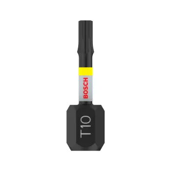   Bosch PRO Torx ütvecsavarozó bitfej, T10 x 25 mm - 2 db/cs (Regisztrációval akár extra értékes ajándék is elérhető!)