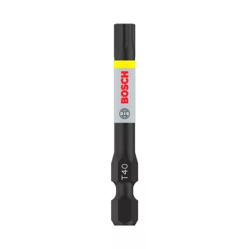   Bosch PRO Torx ütvecsavarozó bitfej, T40 x 55 mm - 2 db/cs (Regisztrációval akár extra értékes ajándék is elérhető!)