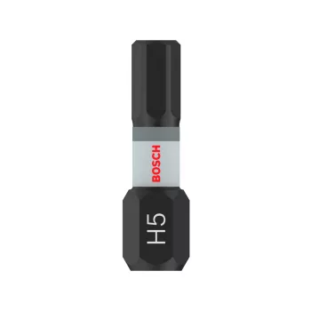   Bosch PRO Hex ütvecsavarozó bitfej, H5 x 25 mm - 2 db/cs (Regisztrációval akár extra értékes ajándék is elérhető!)