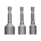 Bosch Extra Hard mágneses dugókulcs készlet 8, 10, 13 x 50 mm, 1/4" HEX befogással - 3 részes (Regisztrációval akár ajándék is elérhető!)